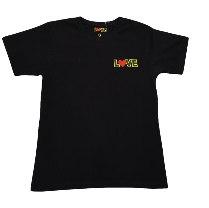 Women's LOVE T-shirt (Black)