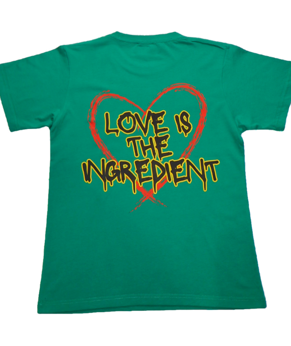 Women's LOVE T-shirt (Green)