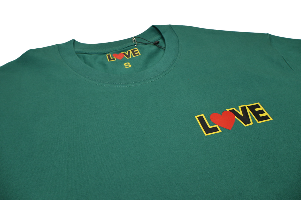 Men's LOVE T-shirt (Green)